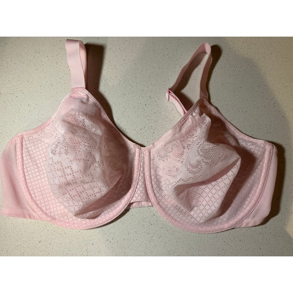 Wacoal Womens Basic Beauty Underwire Bra Pink‎ 40DD 857210